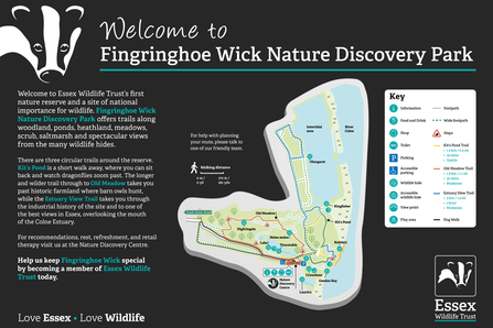 Fingringhoe site map