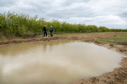 New pond created at Abberton