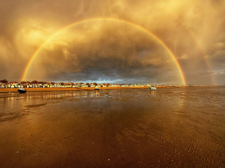 Rainbow Over Beach - Francisco Javier Fernandez