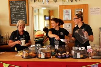 Catering volunteers