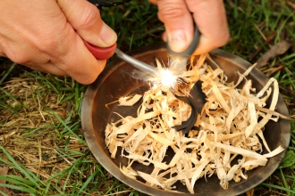 Forest School Fire Lighting