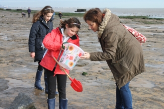The Naze fossil hunting