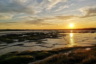 Sunset at Blue House Farm