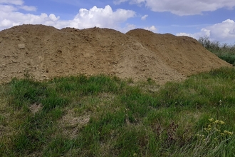 Sand bank at Two Tree Island