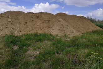 Sand bank at Two Tree Island 