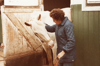 Olive and her horse