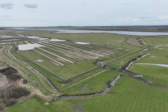 Blue House Farm aerial