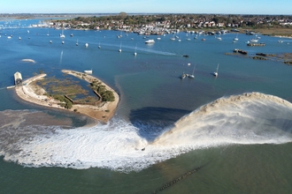 Dredged sediment project in the Blackwater Estuary - Jim Pullen