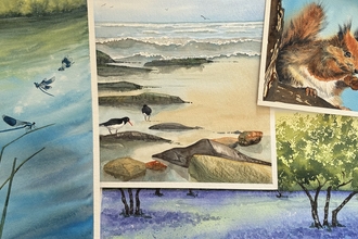 Painting Vivien McGuinness 
