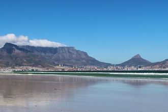 South Africa seen very the sea