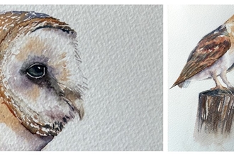 Painting Vivien McGuinness 