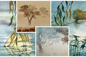 Painting Vivien McGuinness 