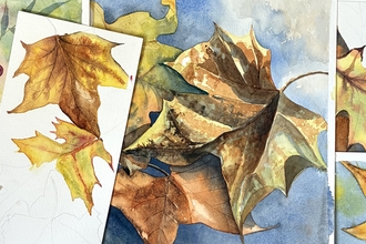 Painting Vivien McGuinness 