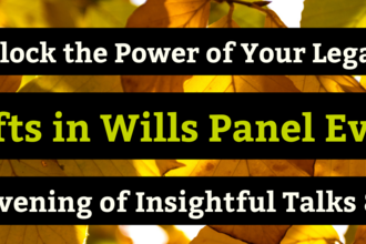 Gifts in Wills panel event banner