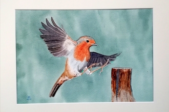 Painting of a bird
