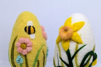 Easter felting 