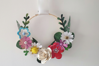 floral wreath