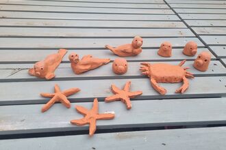 clay animals