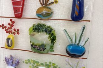 Plant pot shelf