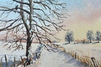 Watercolour painting 