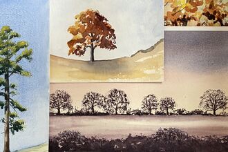 Watercolour painting 