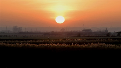 Blue House Farm sunset Peter Hewitt