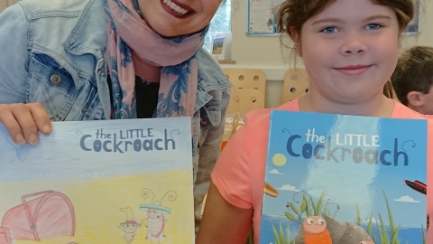 Hanningfield Little Cockroach Colouring Comp