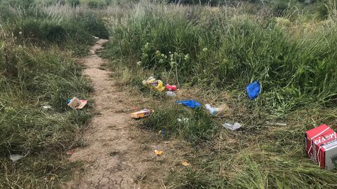 Littering at reserves 