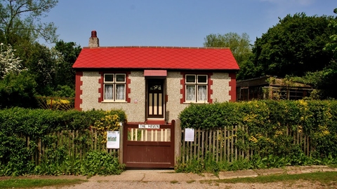 Photo of the outside of the Haven museum