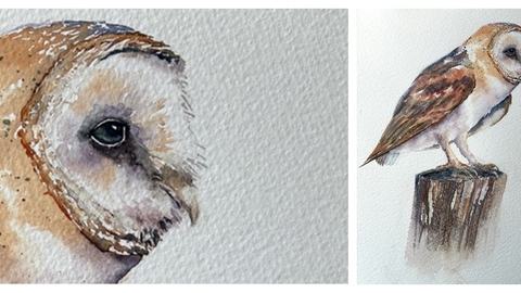Painting Vivien McGuinness 