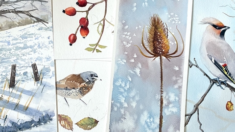 Painting Vivien McGuinness 