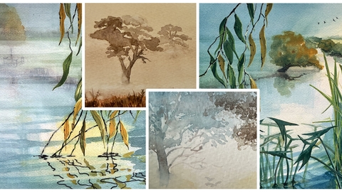 Painting Vivien McGuinness