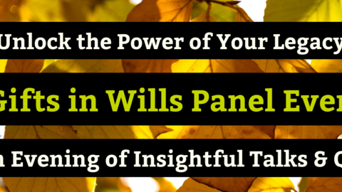 Gifts in Wills panel event banner