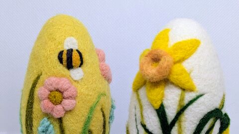 Easter felting 