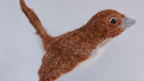 nightingale felting 2