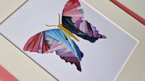 Iris paper folding