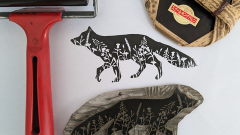 Linocut