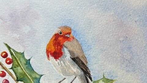 Watercolour painting 
