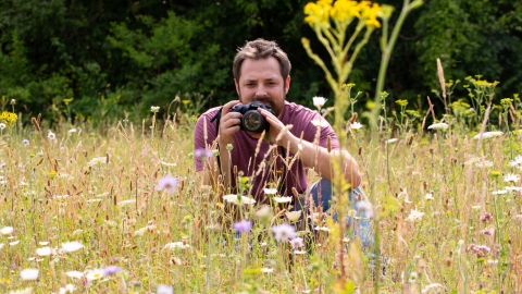camera photography man