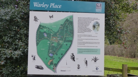 Warley Place Signage