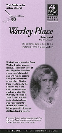 Warley Place - Trail Guide