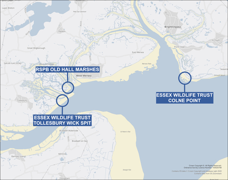 Share our Shores map