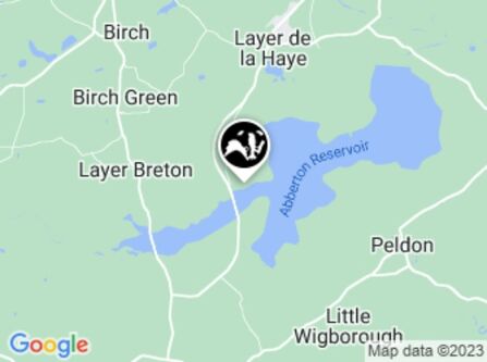 Abberton directions map