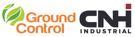 Logos for sponsors Ground Control and CNH Industrial