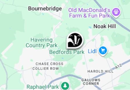 Essex Wildlife Trust Bedford's Park Google map