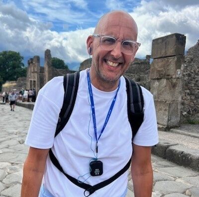 Charles Padfield running the London Marathon for Essex Wildlife Trust