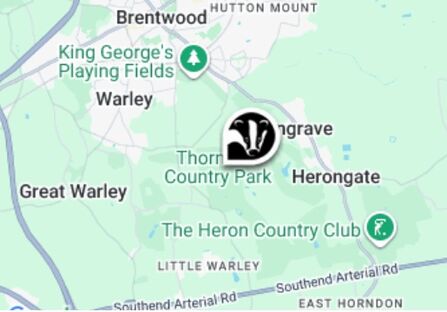 Thorndon Nature Discovery Centre Google map