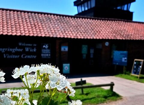 Front of Fingringhoe Wick Nature Discovery Centre