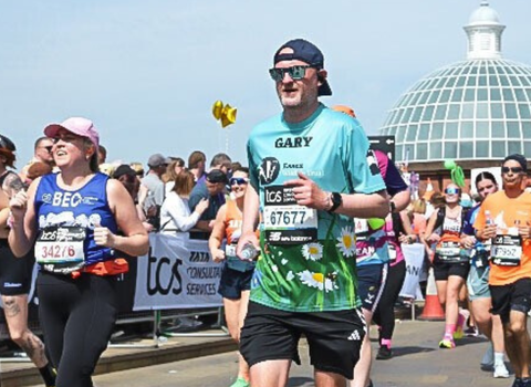 Marathon runners 